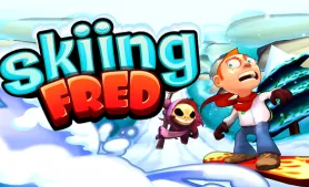 Skiing Fred